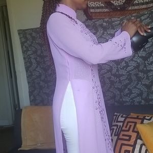 Unique Sarong type wrap dress